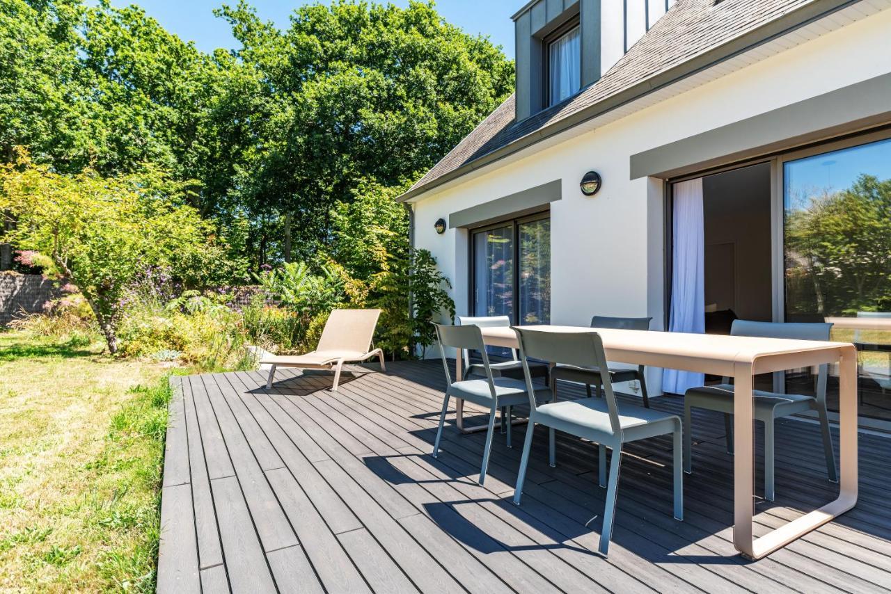 Les Peupliers - Maison De Vacances Avec Jardin Benodet Exterior photo